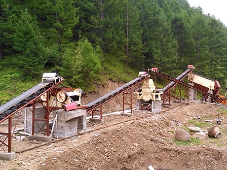 一套小型環保的砂石生產線多少錢？（一小時40噸）