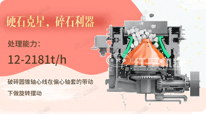 圓錐破生產工藝，破碎硬物料的必選設備