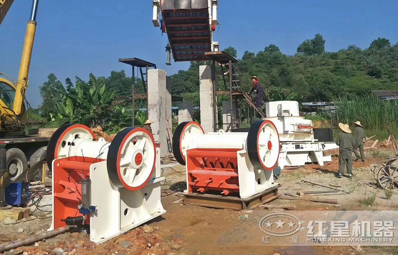 設備安裝、調試現場